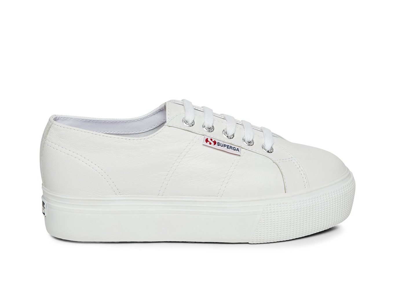 Superga Espadrille Womens - 2790 Nappa Leather - White - TZJFP5041